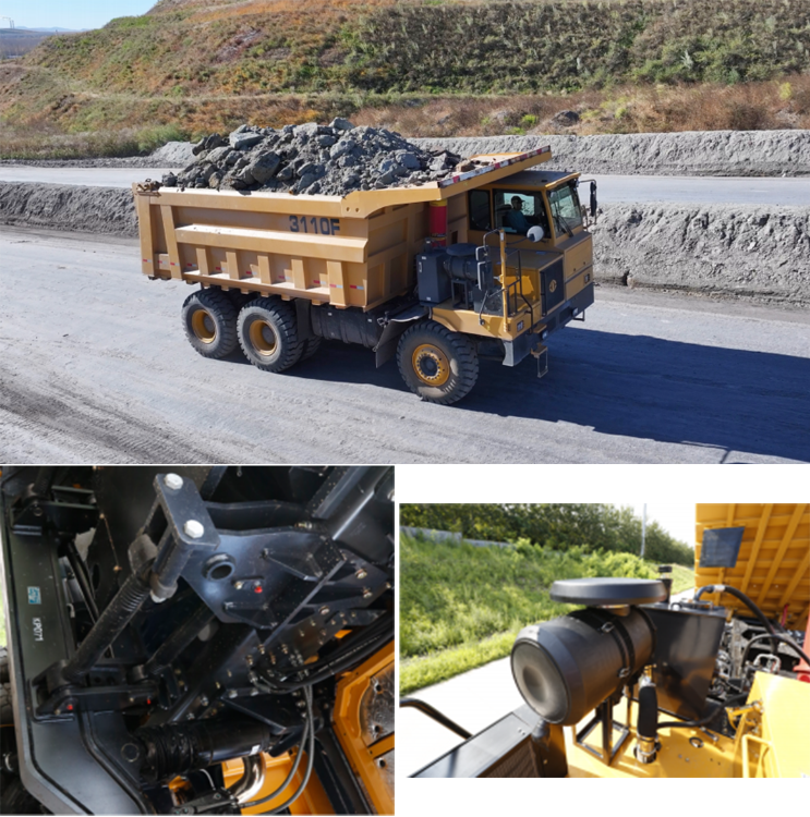 山工机械 3110F 宽体自卸车