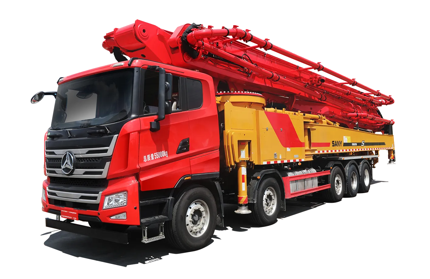 SYM5552THB 710S71 meter S series concrete pump truck